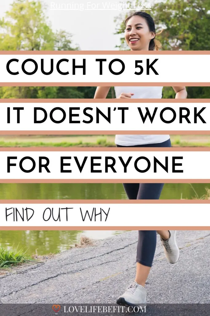 how to lose weight with a Couch to 5K training plan