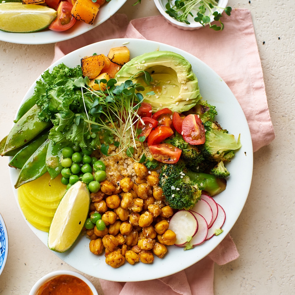 vegan meal prep bowl