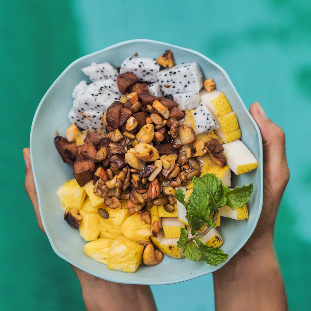 healthy vegan meal prep bowl