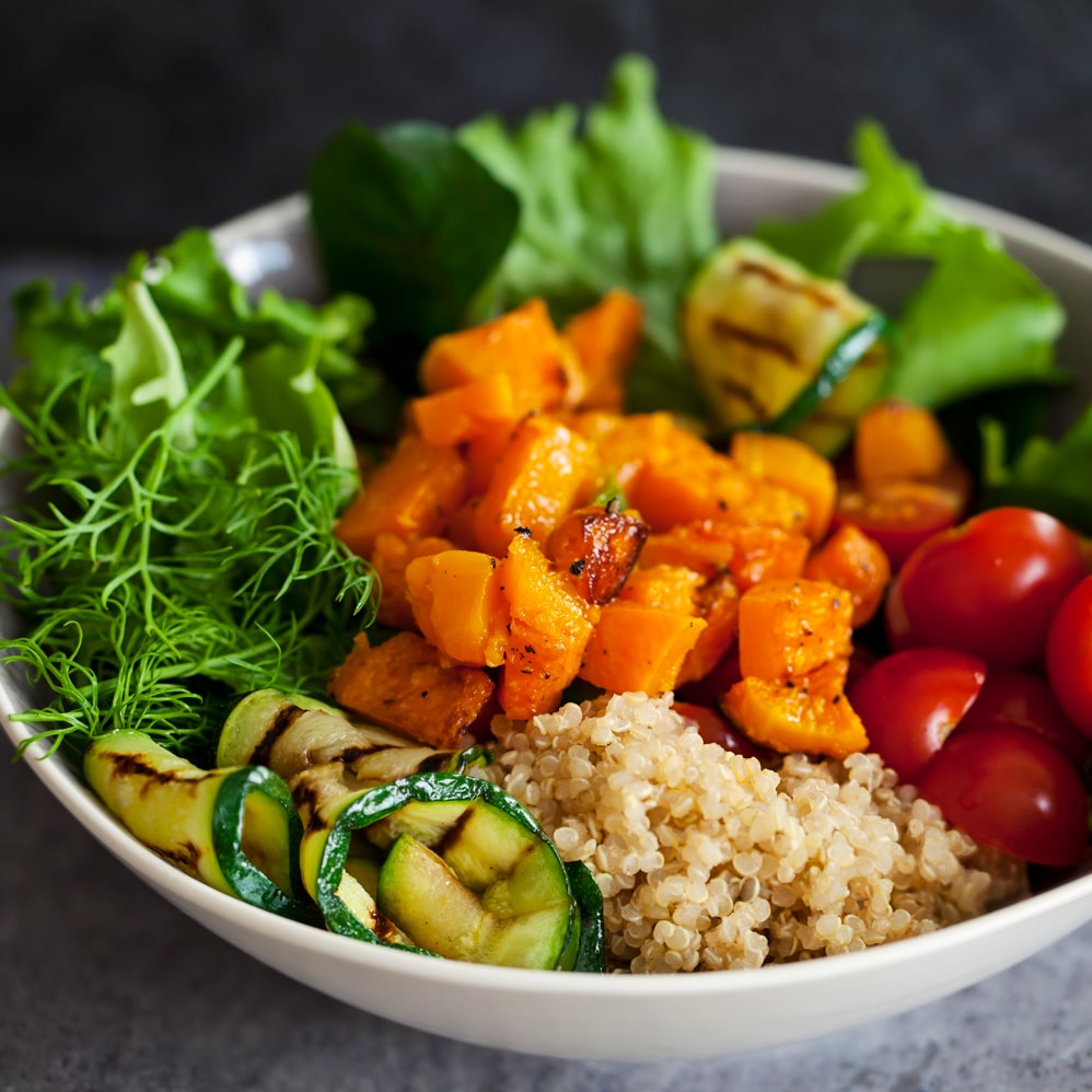 sweet potato meal prep bowl