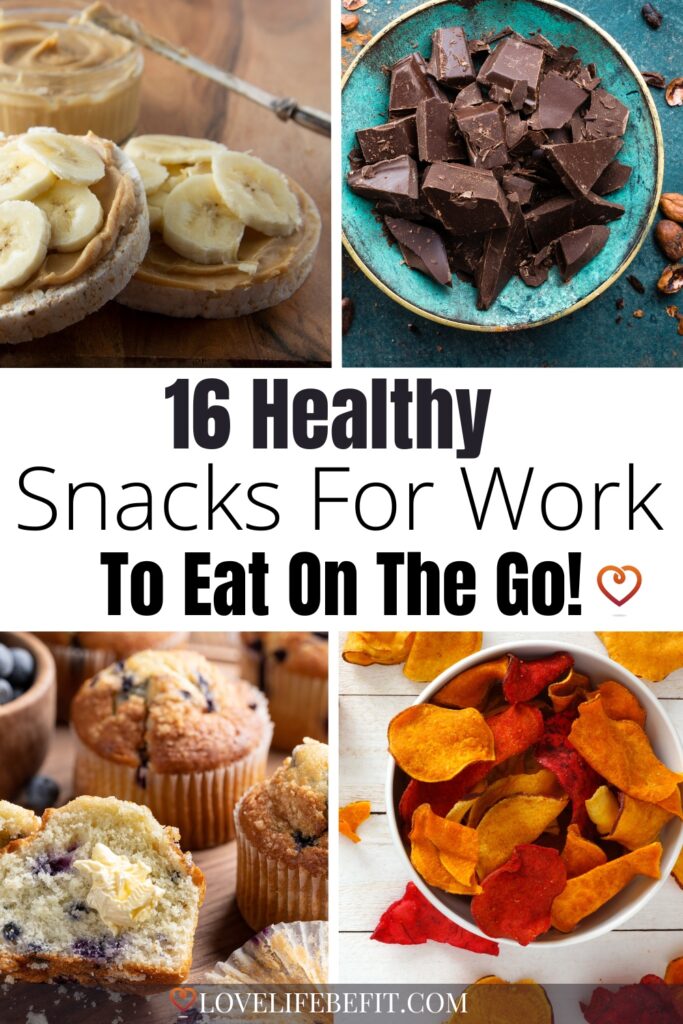 Healthy snacks to eat on the go