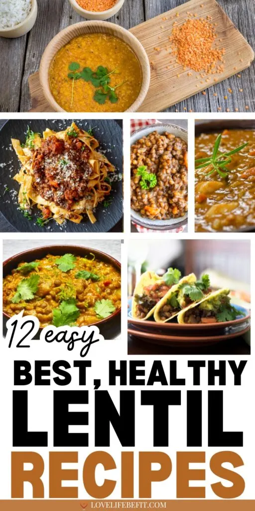 healthy lentil recipes