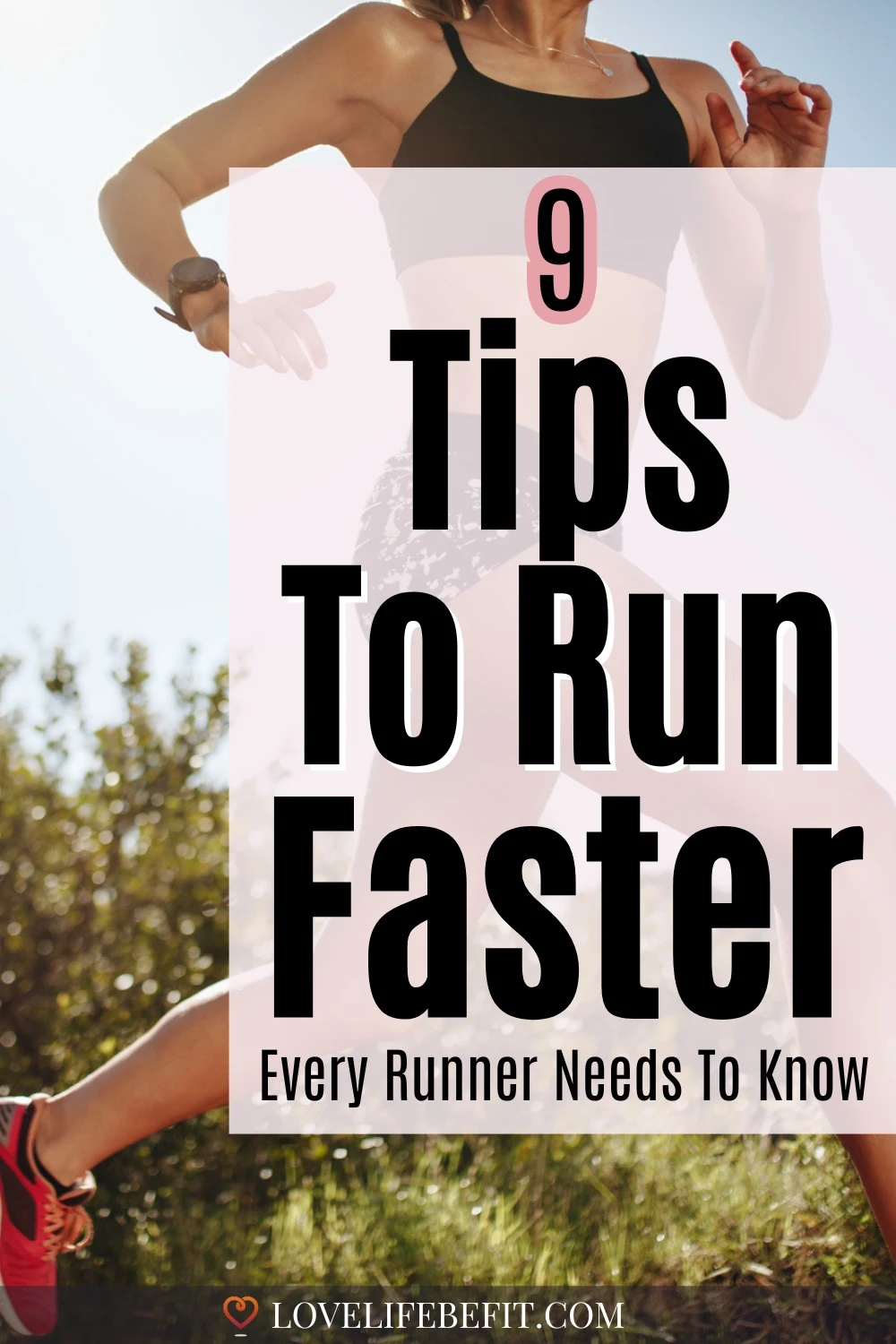 tips how to run faster