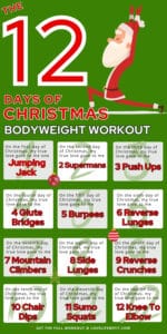 12 Days Of Christmas Workout Challenge - Love Life Be Fit