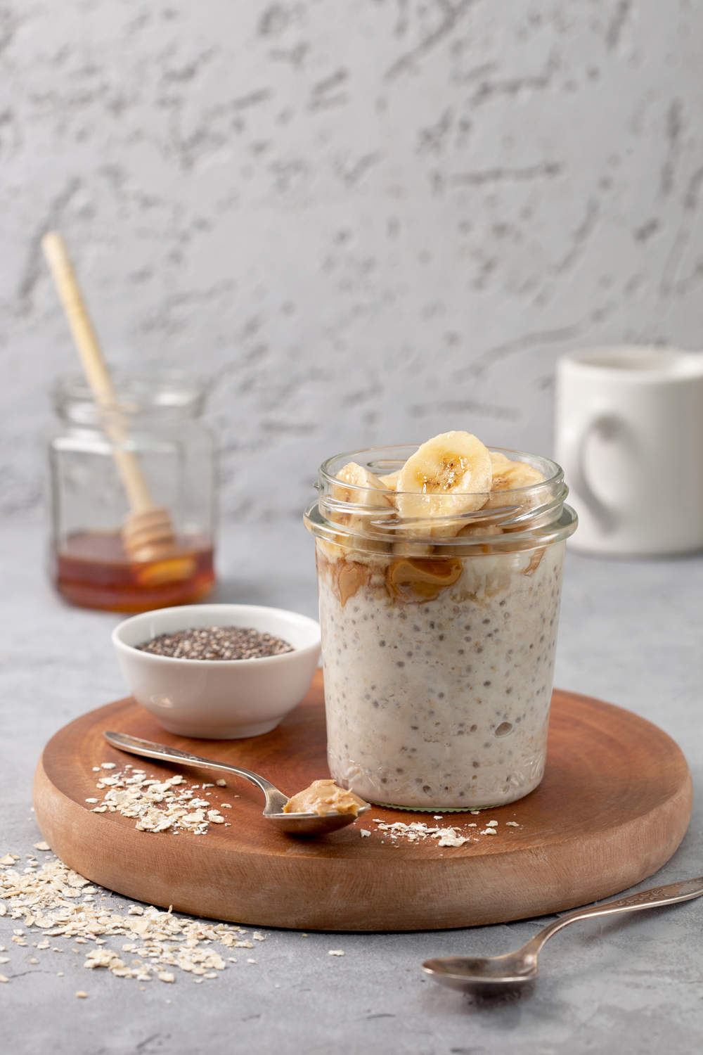 Image-of-recipe-ingredients-peanut-butter-overnight-oats