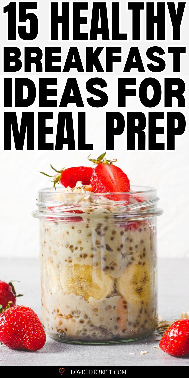 Image of a healthy breakfast meal prep idea