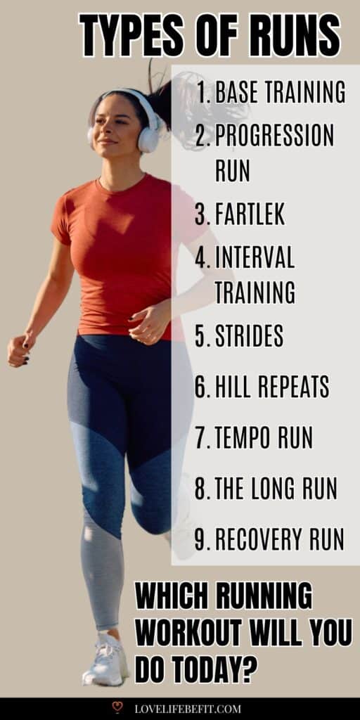 Image of a woman completing a running workout