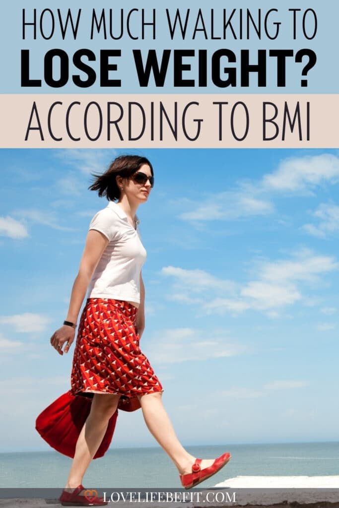 Image of a woman walking for fitness