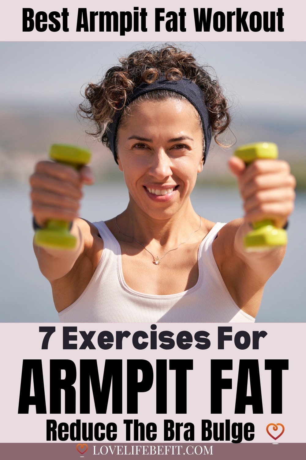 Image of a woman exercising her upper body