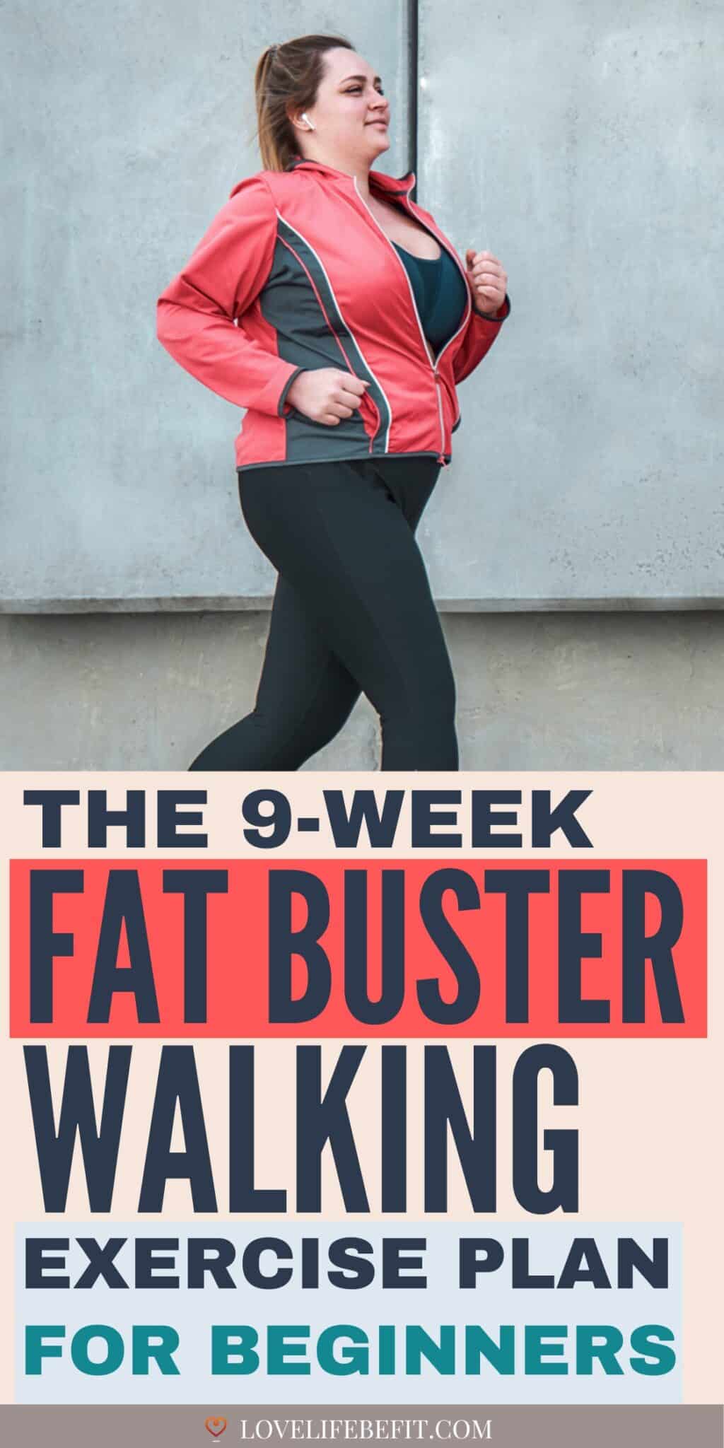 9-Week Fat Buster Walking Exercise Plan