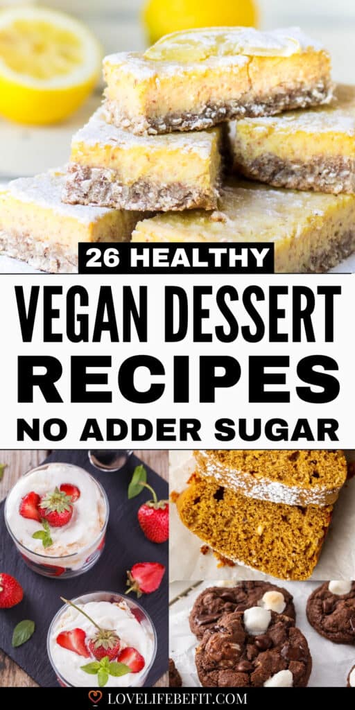 image of vegan desserts