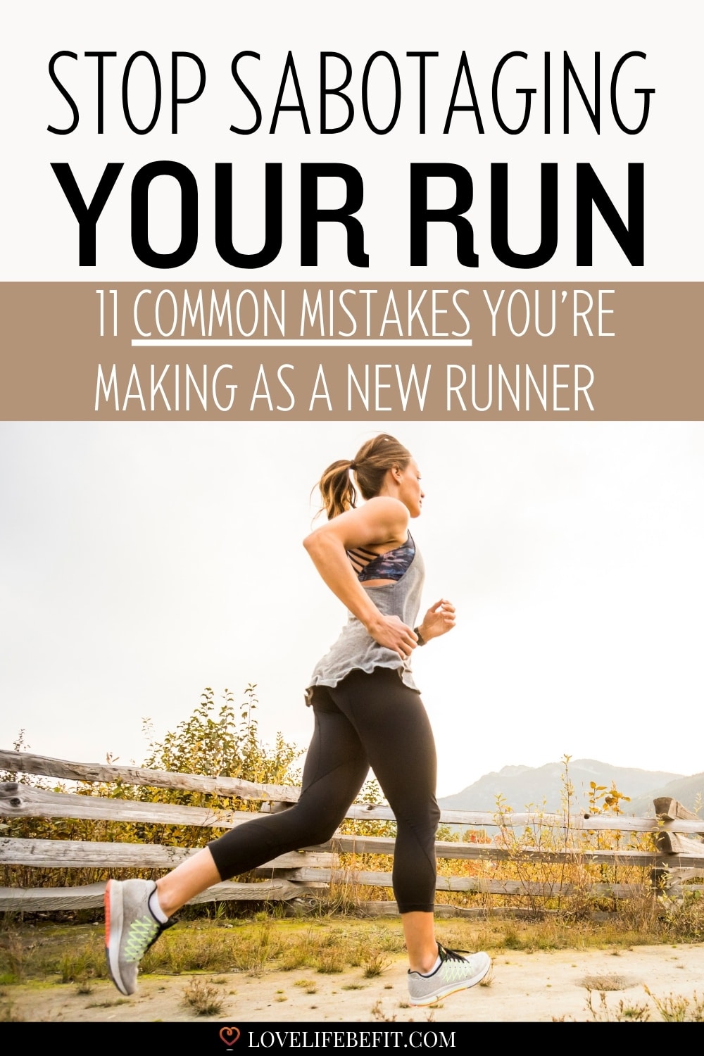 Image of a woman running