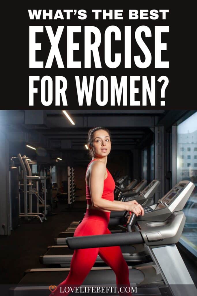 Image of a woman exercising