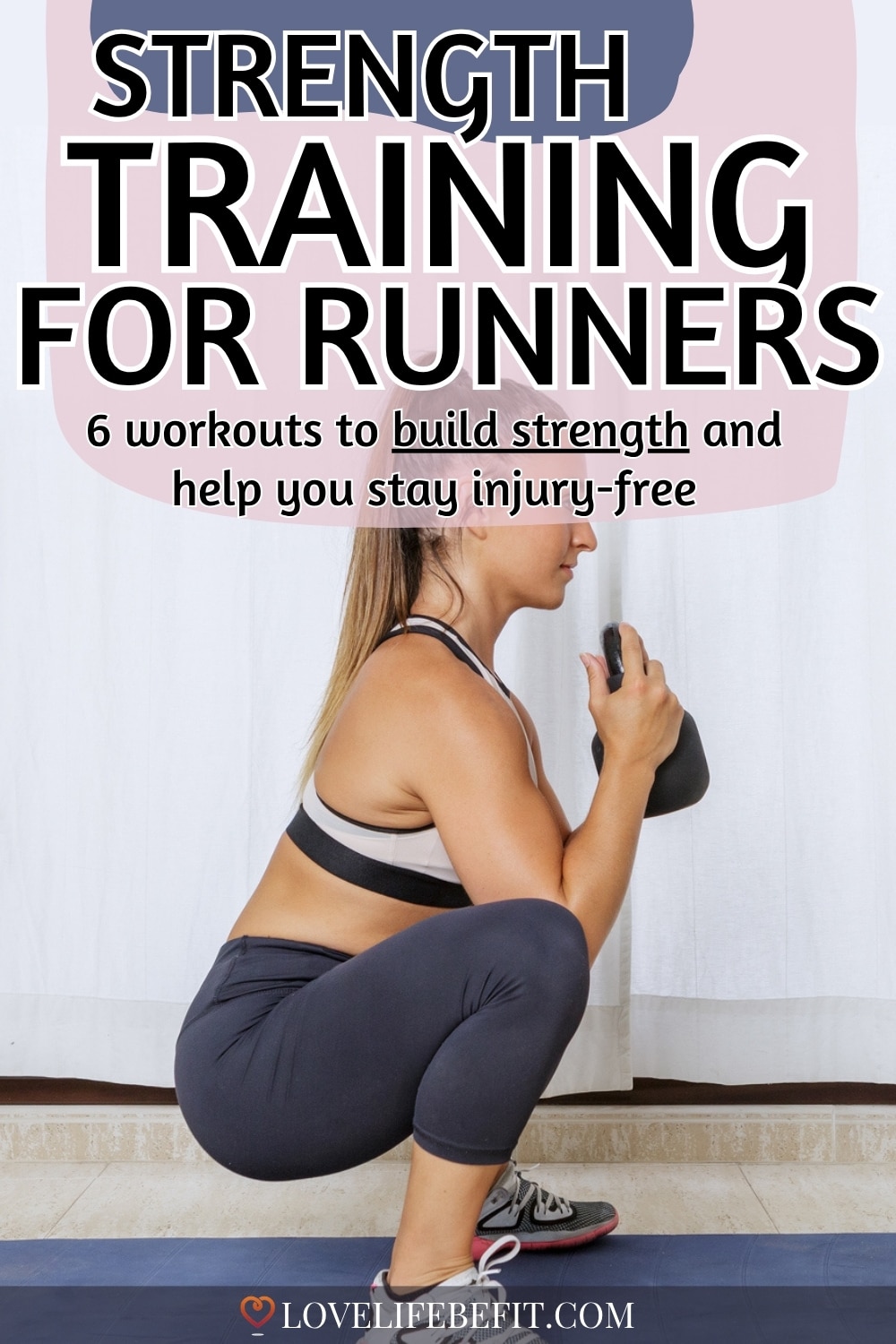 Image of a woman strength training