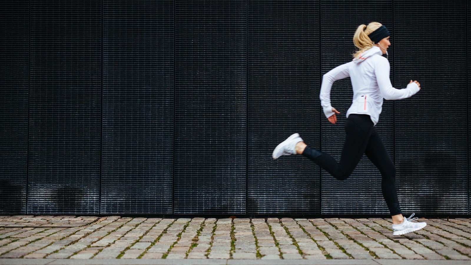 Image of a woman running